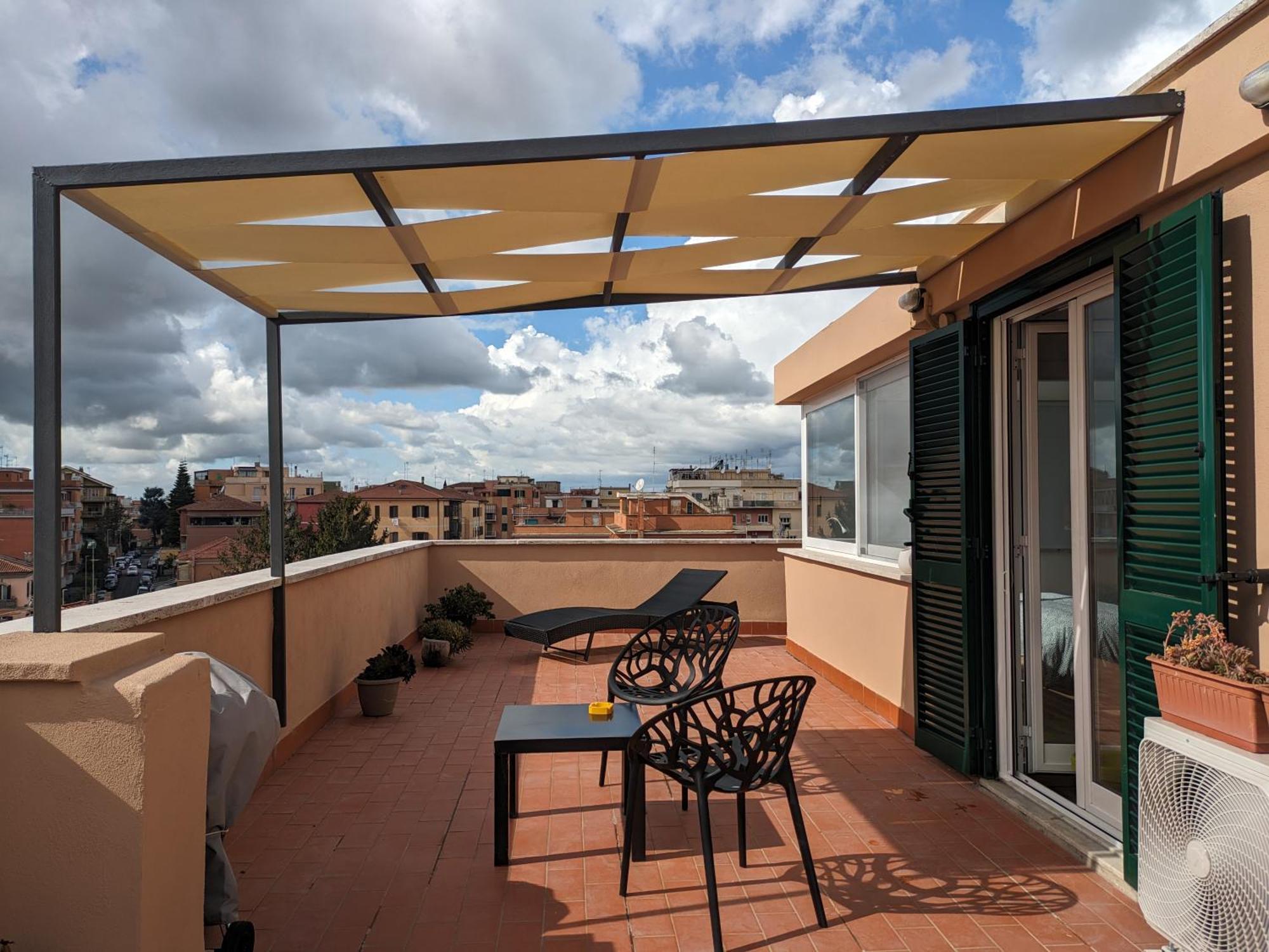 Casetta Sole, Superattico Con Terrazzo Vicino San Pietro, New Rom Eksteriør billede